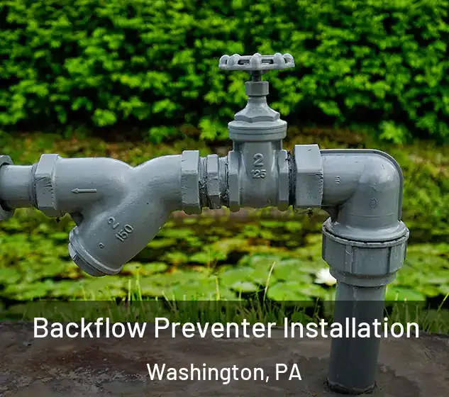  Backflow Preventer Installation Washington, PA