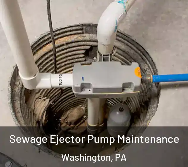  Sewage Ejector Pump Maintenance Washington, PA